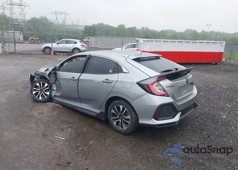 2018 Honda Civic Ex from USA, damaged, VIN SHHFK7H54JU428670